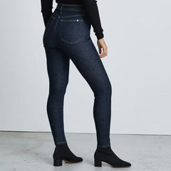 The Way-High® Clean Front Skinny Jean | Dark Indigo | 26.5" Inseam