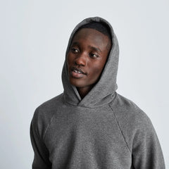 The Track Hoodie | Dark Heather Grey