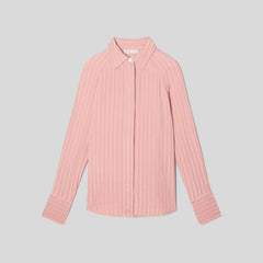 The City Stripe Shirt | Light Rose