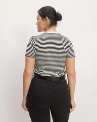 The Organic Cotton Crew Tee | Black / Bone