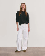 The Cocoon Crew in Plush Cotton | Black Confetti