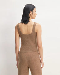 The Cozy-Stretch Tank | Heathered Toasted Coconut