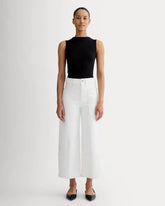 The Way-High® Gardener Cropped Jean | Ecru