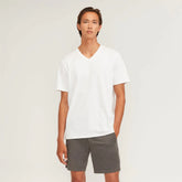 The Organic Cotton V-Neck Tee | White