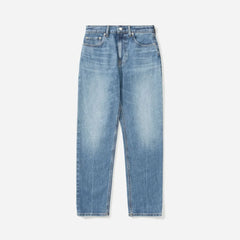 The Super-Straight Jean | Medium Blue Wash | Ankle