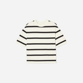The Premium Weight Relaxed Tee | Black / Canvas