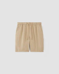 The Linen Easy Short | Trench Coat Khaki