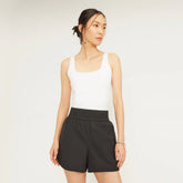 The Supima® Sleeveless Top | White