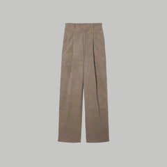The Corduroy Way-High® Drape Pant | Taupe Grey