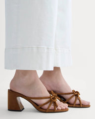 The Bow Heel | Canyon Brown Suede