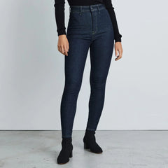The Way-High® Clean Front Skinny Jean | Dark Indigo | 28.5” Inseam