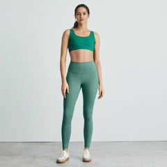 The Perform 24/7 Legging | Dark Mint | 25" Inseam