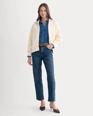 The Full-Zip Sweater in Everyday Cotton | Canvas