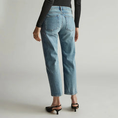 The Low-Rise Shortie Jean | Vintage Light