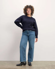 The Cocoon Crew in Alpaca | Navy
