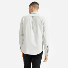 The Slim-Fit Japanese Oxford | Grey | Regular