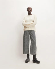 The Good Merino Wool Crewneck Sweater | Bone