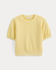 Lightweight Terry Blouson Short-Sleeve Crew | Passion Fruit