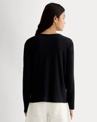 The Air Long-Sleeve Tee | Black