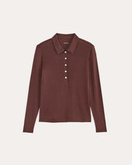 The Henley in Butterluxe | Dark Mahogany