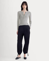 The Chino Jogger in Buttersoft | Black