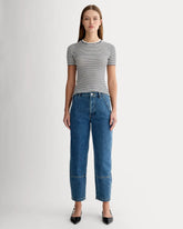 The Utility Barrel Jean | New Blue | Regular