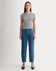 The Utility Barrel Jean | New Blue | Regular