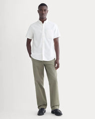 The Organic Short Sleeve Oxford Shirt | White