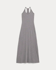 Racerback Maxi Knit Dress | Mid Heather Grey