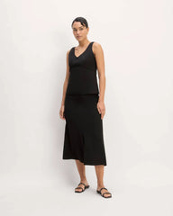 The Dream V-Neck Top | Black