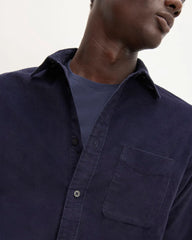 The Relaxed Corduroy Shirt | Navy