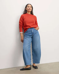 The Off-Duty Terry Crew | Poppy Red