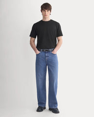 Archive Standard-Fit Cotton Crew | Black