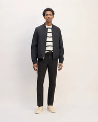 The Relaxed Taper Air Chino | Black