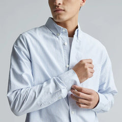 The Classic Oxford Shirt | White / Blue | Standard