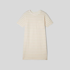 The Organic Cotton Weekend Tee Dress | Brazilian Sand / Canvas Tan