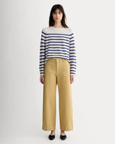The Utility Wide-Leg Pant | Classic Khaki