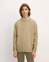 The Classic Sweater in Everyday Cotton | Trench Coat Khaki