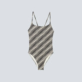 The String One-Piece | Black / Canvas