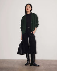 The Boxy Cardigan in Everyday Cotton | Scarab
