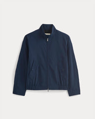 Re:Cycled Nylon Harrington Jacket | Deep Navy