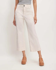 The Organic Kick Flare Pant | Bone