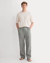 Linen Easy Pant 2.0 | Agave Green