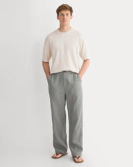 Linen Easy Pant 2.0 | Agave Green
