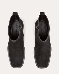 The City Boot | Black Suede
