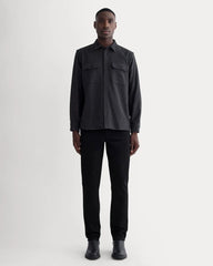 The Heavyweight Overshirt | Uniform | Charcoal Heather