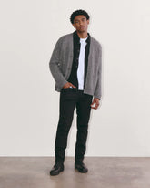 The Cloud Relaxed Cardigan | Heather Charcoal