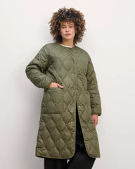 The Long Quilted Liner | Kalamata