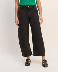 The Summer Barrel Jean | Ash Black