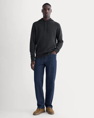 The Felted Merino Hoodie | Charcoal
